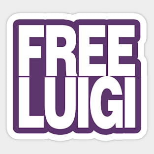 Free Luigi Sticker